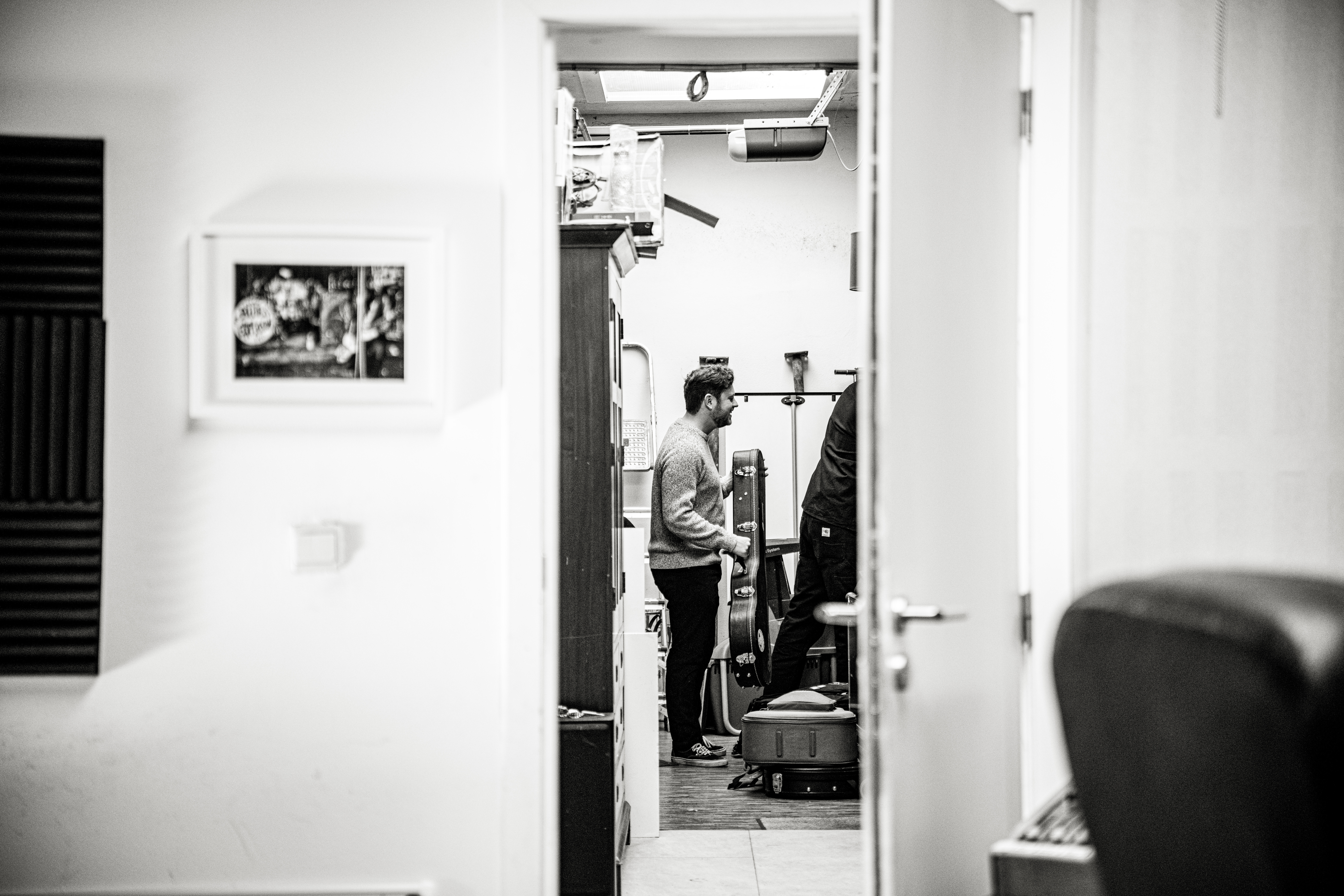 SONS recording session